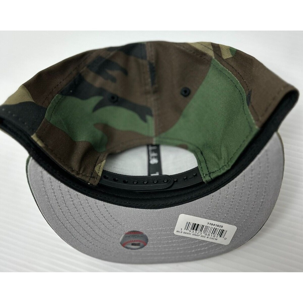New York Yankees New Era 9Fifty Baseball Camo MLB Snapback Adjustable Hat - Picture 5 of 7